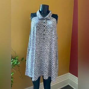 Stylish Black and White Women's Tank Top